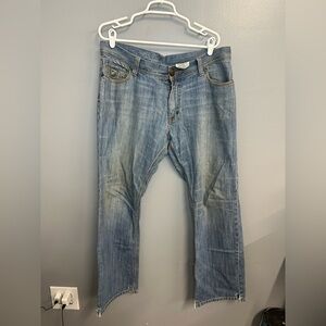 Blac Label Premium denim goods size 38 embroidered blue mens jeans